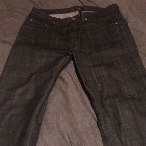 APC New Standard “Raw” Black Jeans Never Worn sz30
